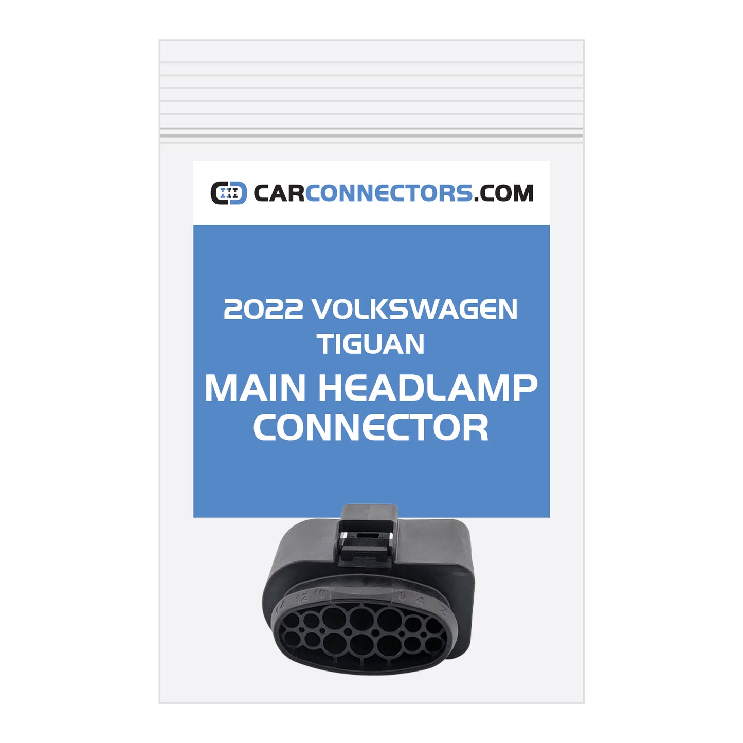 Main Headlamp Connector for 2022 Volkswagen Tiguan