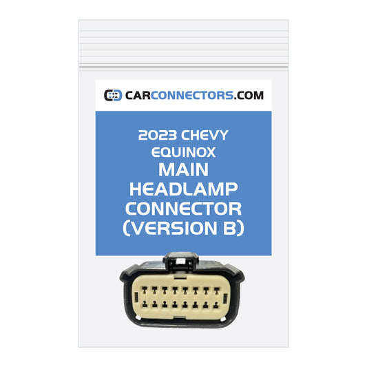 Main Headlamp (Version B) Connector for 2023 Chevy Equinox
