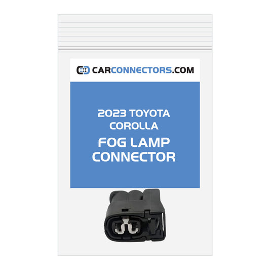Fog Lamp Connector for 2023 Toyota Corolla