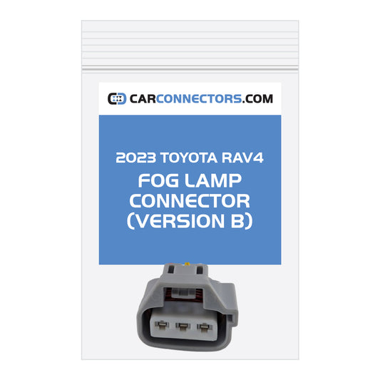 Fog Lamp (Version B) Connector for 2023 Toyota RAV4